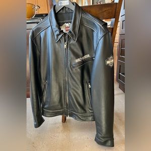 Harley Davidson Men’s Leather Jacket XL